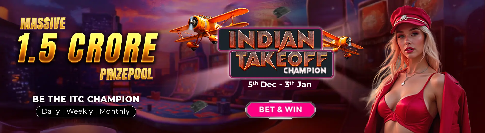 Indian Takeoff Championship Banner