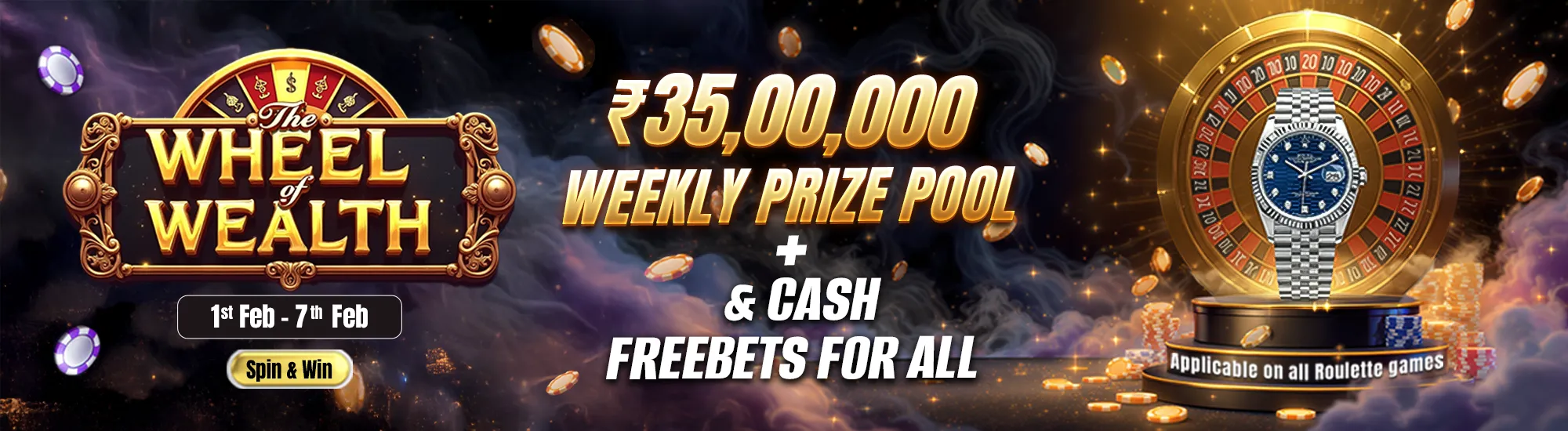 Roulette Royale 2026 - Wheel of Wealth