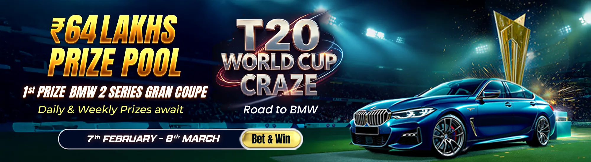 T20 World Cup Craze - Road to BMW