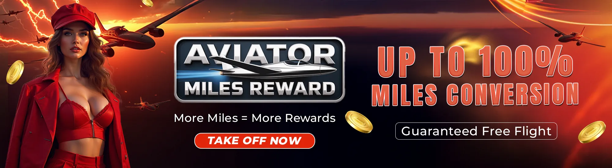 Aviator Miles Reward - March 2026